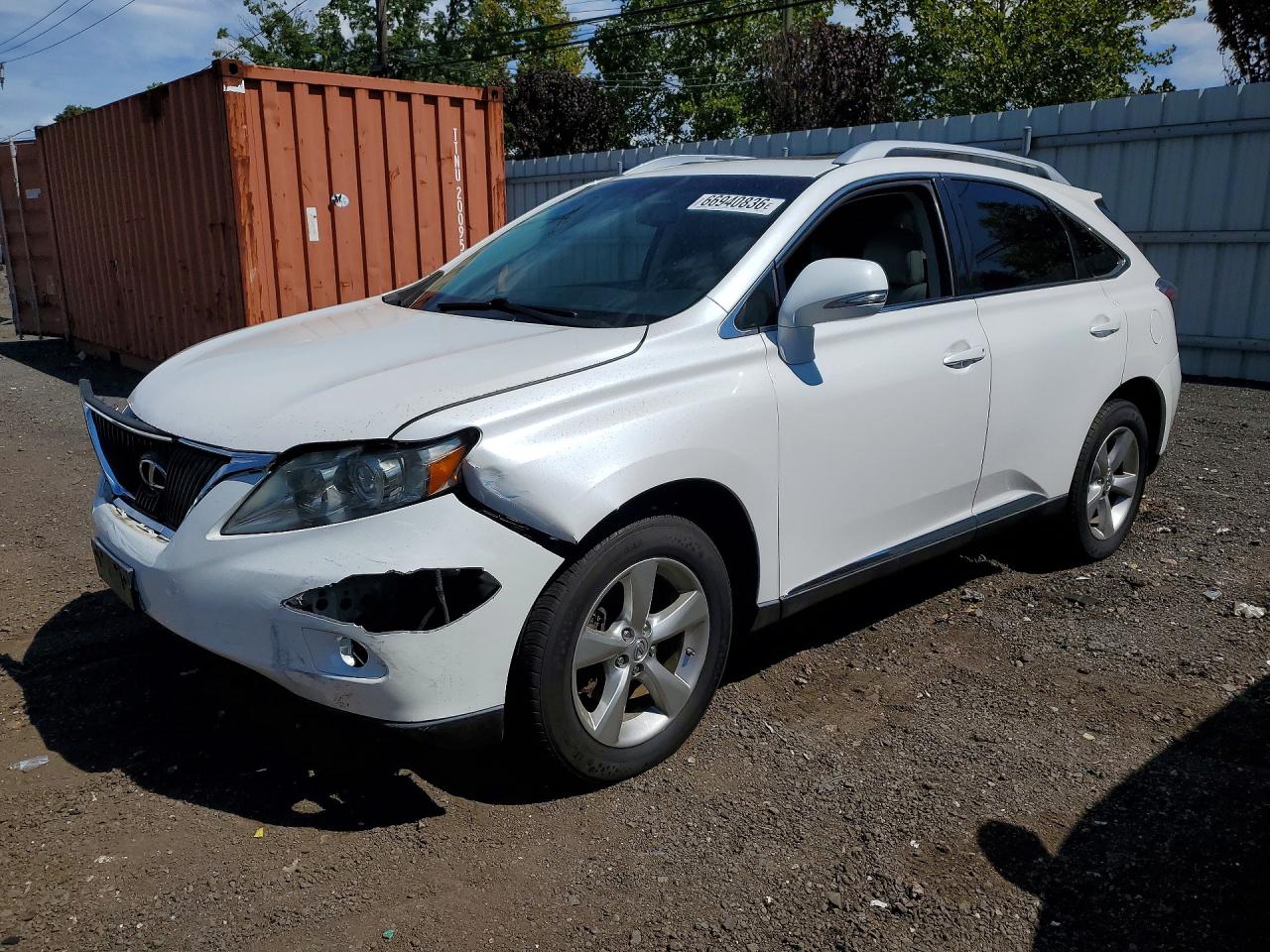 2012 LEXUS RX 350 | 2T2BK1BA3CC135252 | UPCARS