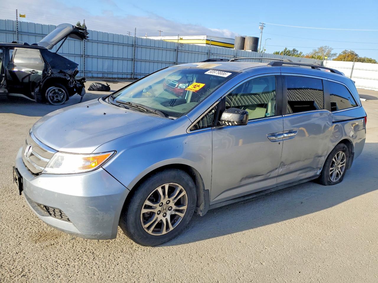 2011 HONDA ODYSSEY EXL | 5FNRL5H64BB098054 | UPCARS