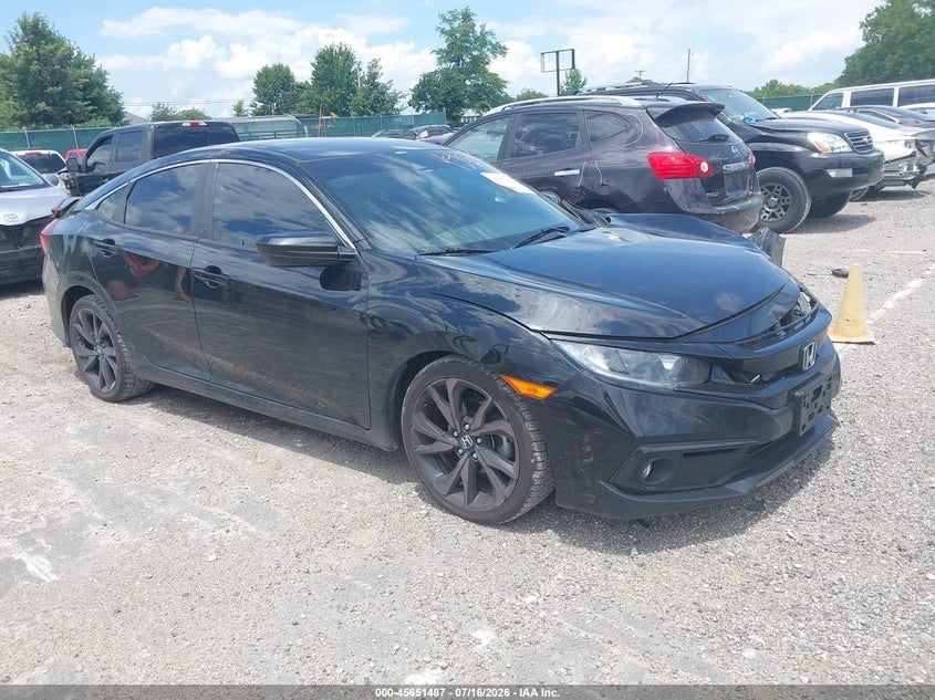 2020 HONDA CIVIC SPORT | 19XFC2F8XLE020651 | UPCARS