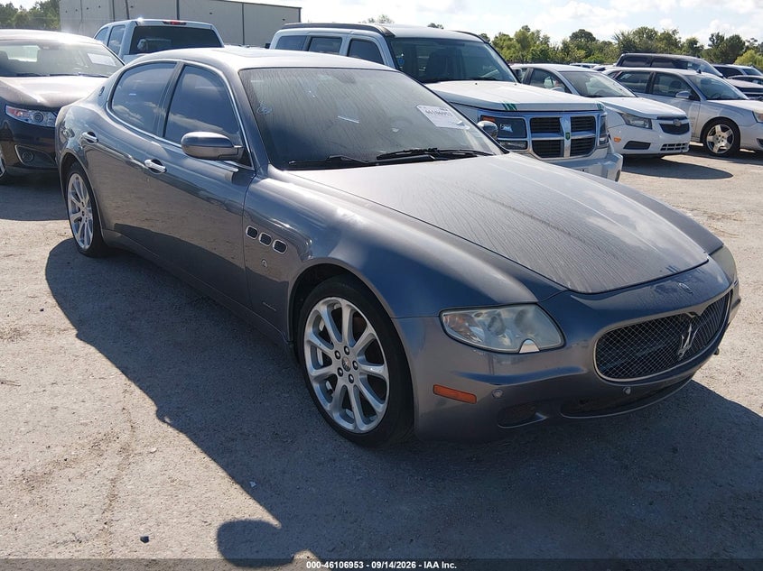 2008 MASERATI QUATTROPORTE BASE AUTOMATIC/EXECUTIVE GT AUTOMATIC/SPORT GT S AUTOMATIC | ZAMFE39A580039165 | UPCARS