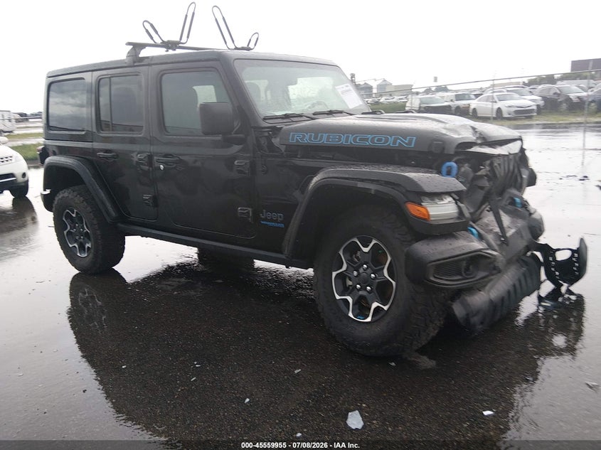 2022 JEEP WRANGLER 4XE UNLIMITED RUBICON 4X4 | 1C4JJXR69NW114469 | UPCARS