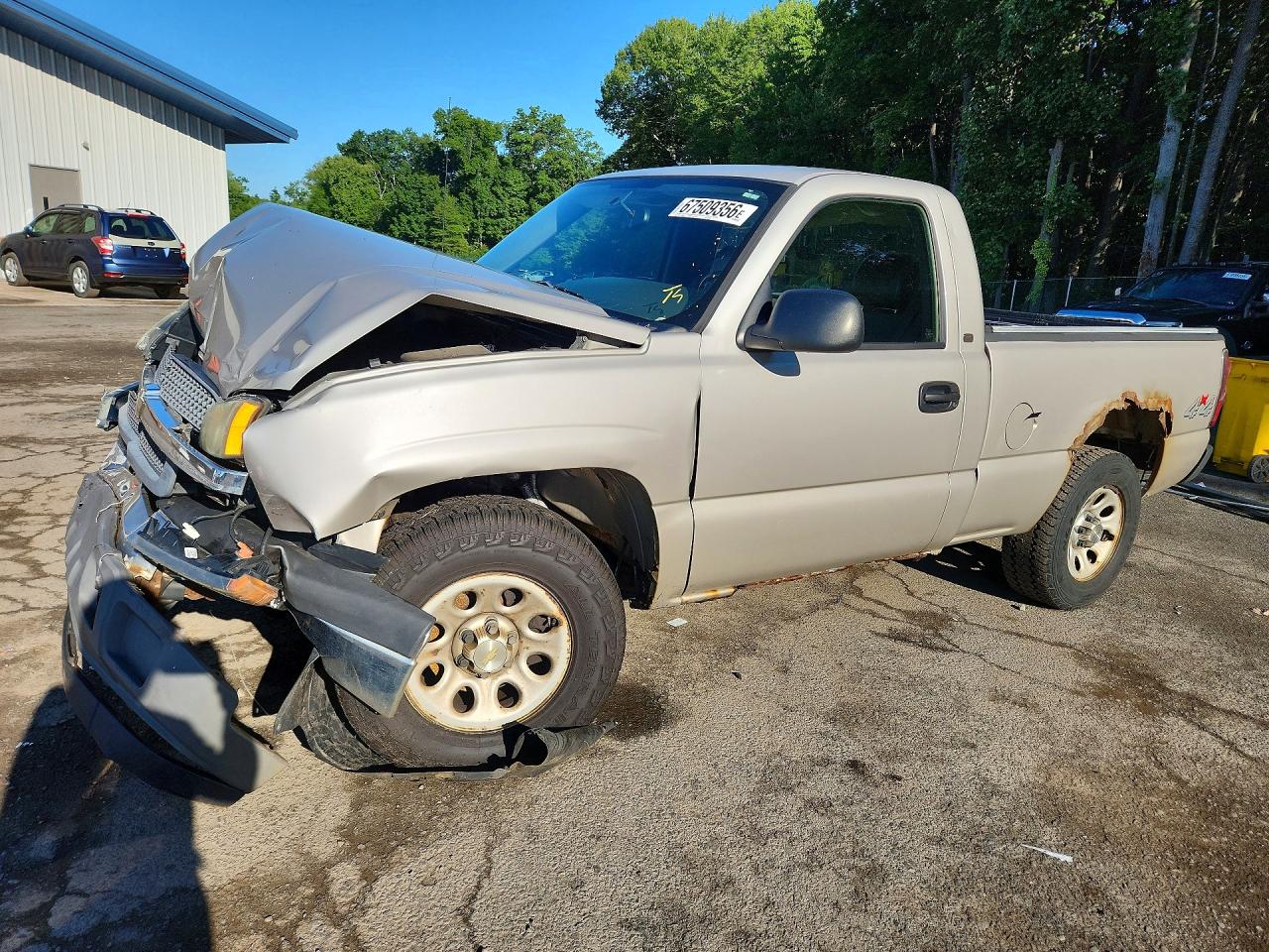 2005 CHEVROLET SILVERADO K1500 | 1GCEK14V95Z309299 | UPCARS