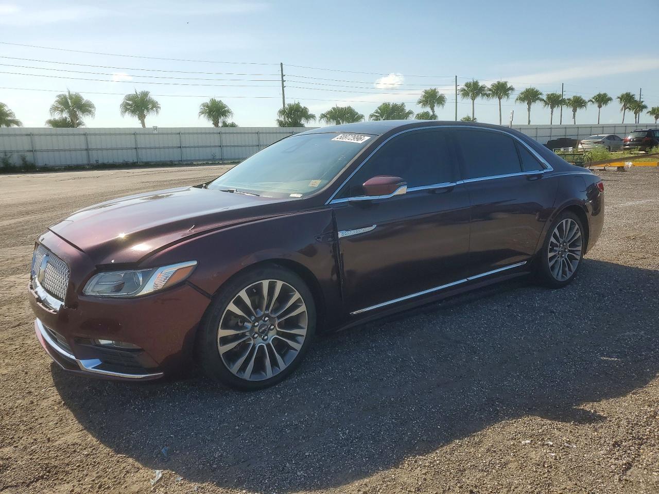 2017 LINCOLN CONTINENTL SELECT | 1LN6L9SK7H5605891 | UPCARS