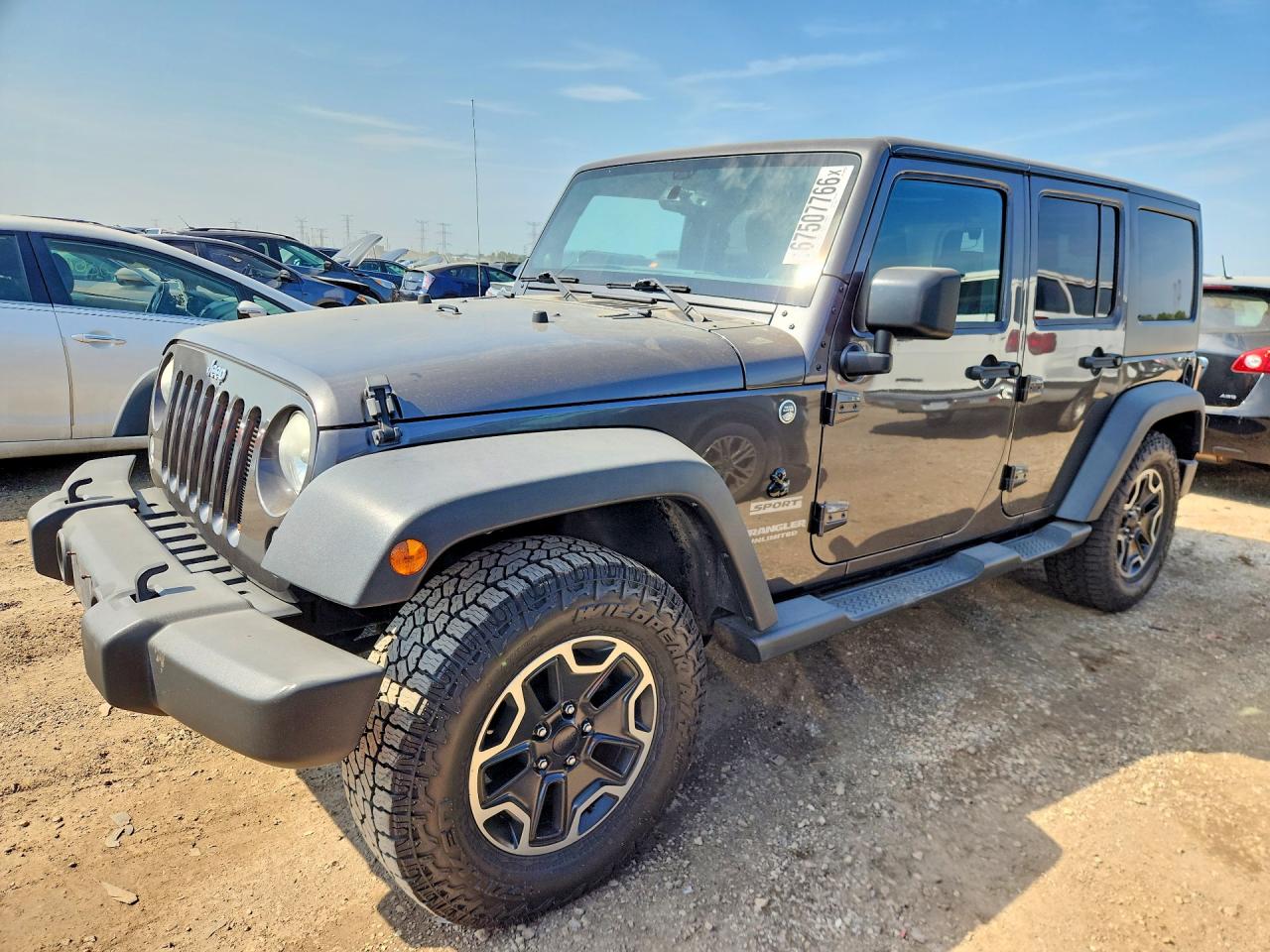 2014 JEEP WRANGLER SPORT | 1C4BJWDG9EL239505 | UPCARS
