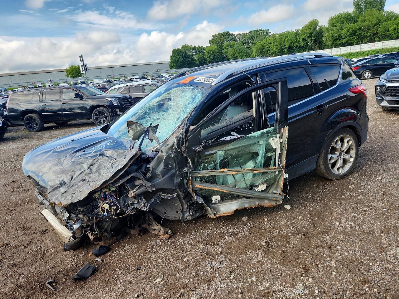 2015 FORD ESCAPE TITANIUM | 1FMCU9J92FUB00973 | UPCARS
