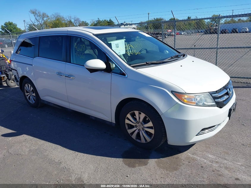 2014 HONDA ODYSSEY EX-L | 5FNRL5H60EB117154 | UPCARS