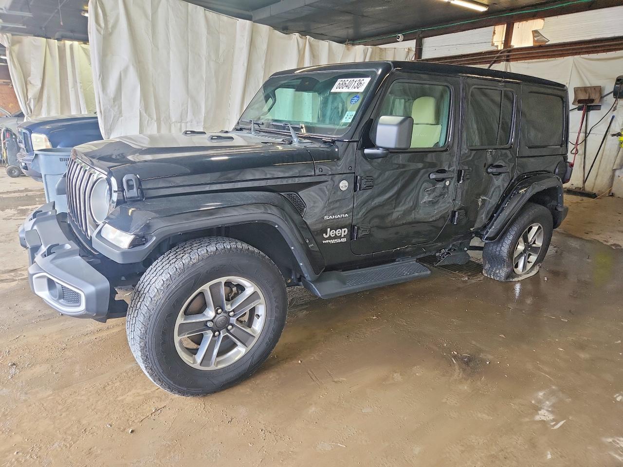 2022 JEEP WRANGLER SAHARA | 1C4HJXEN2NW112283 | UPCARS