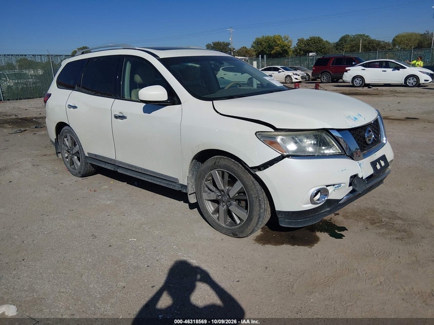 2015 NISSAN PATHFINDER PLATINUM | 5N1AR2MMXFC634907 | UPCARS