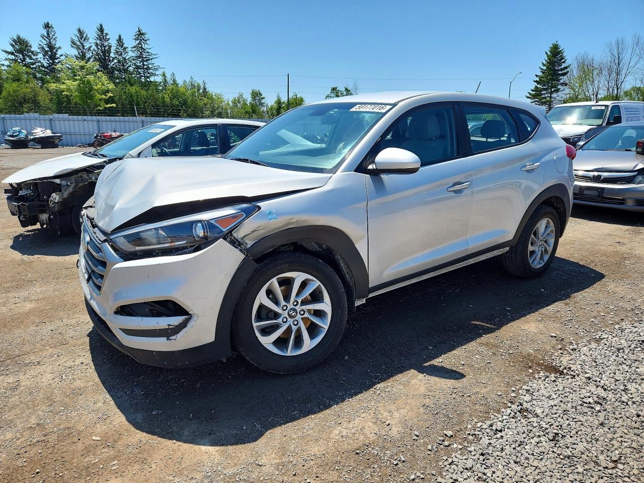 2017 HYUNDAI TUCSON SE | KM8J2CA41HU578836 | UPCARS