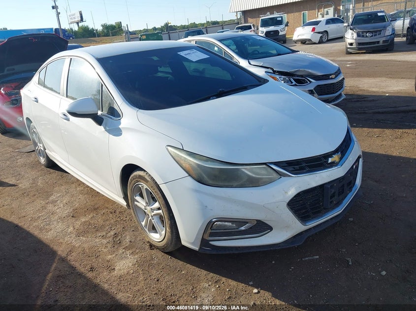 2016 CHEVROLET CRUZE LT AUTO | 1G1BE5SM2G7293420 | UPCARS