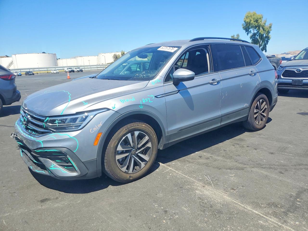 2024 VOLKSWAGEN TIGUAN S | 3VVRB7AX7RM203436 | UPCARS