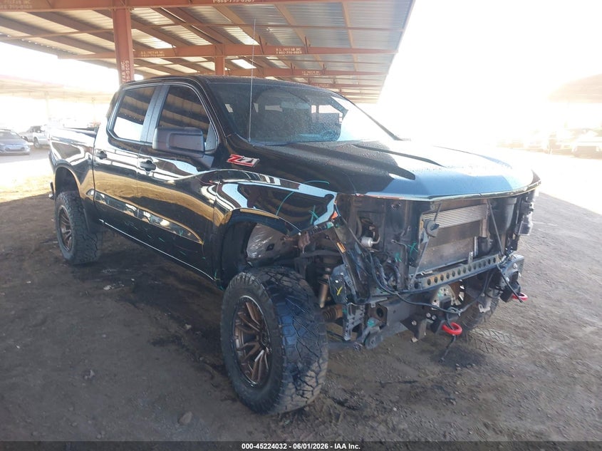 2019 CHEVROLET SILVERADO 1500 CUSTOM TRAIL BOSS | 1GCPYCEF4KZ342815 | UPCARS