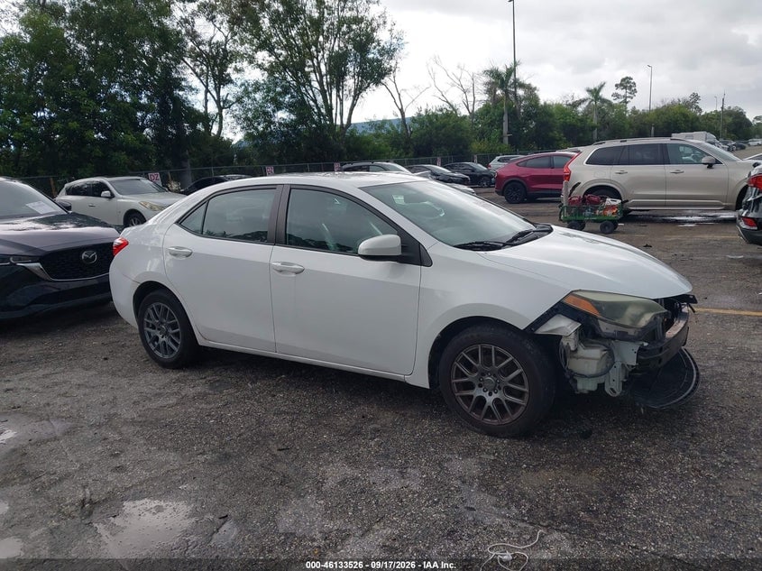 2016 TOYOTA COROLLA LE | 2T1BURHE8GC527530 | UPCARS