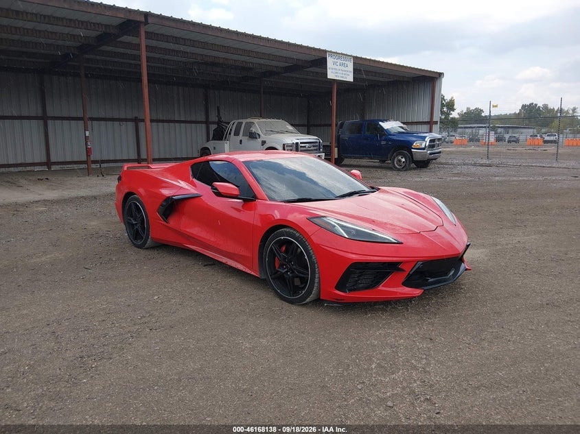 2020 CHEVROLET CORVETTE STINGRAY RWD  2LT | 1G1Y72D41L5119232 | UPCARS