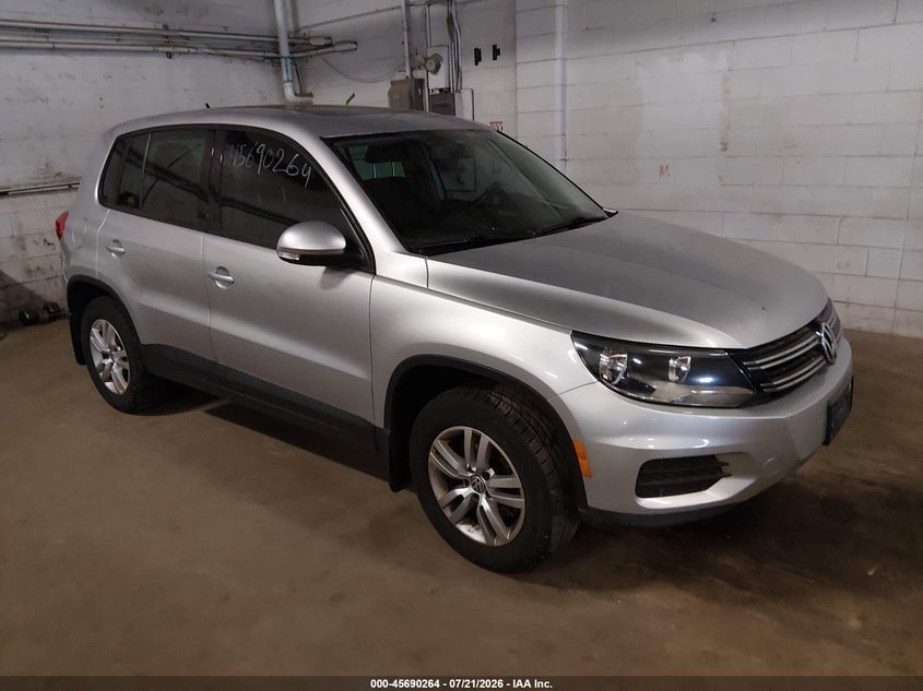 2013 VOLKSWAGEN TIGUAN S | WVGBV3AX9DW621842 | UPCARS