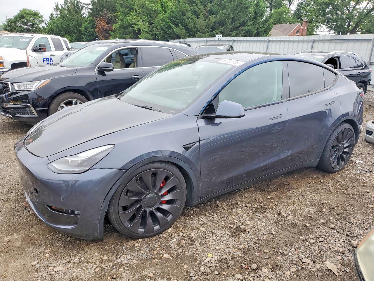 2021 TESLA MODEL Y | 5YJYGDEF1MF189347 | UPCARS