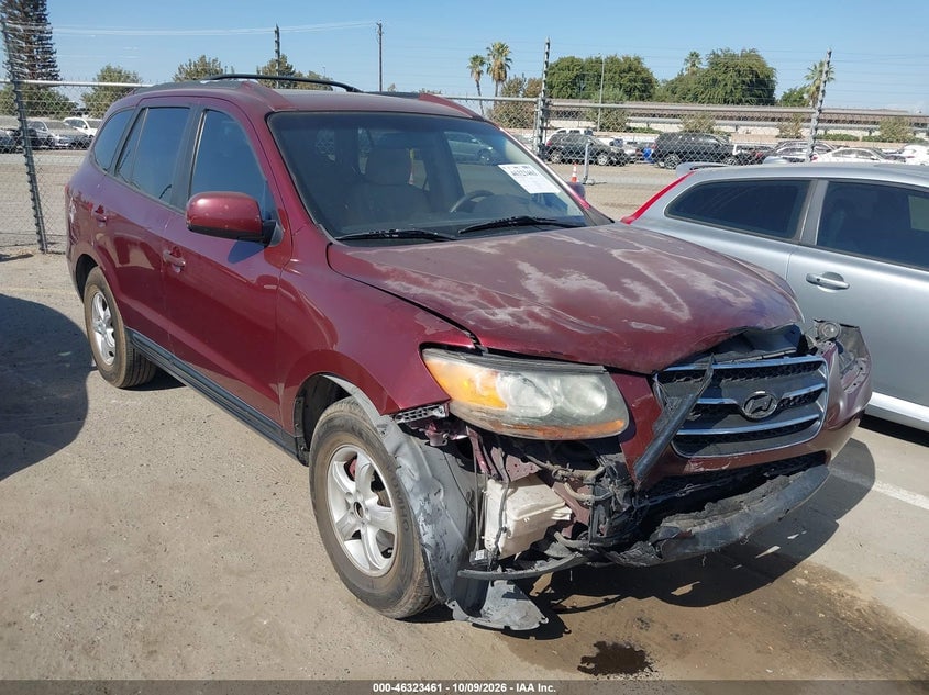 2007 HYUNDAI SANTA FE GLS | 5NMSG13D17H097423 | UPCARS