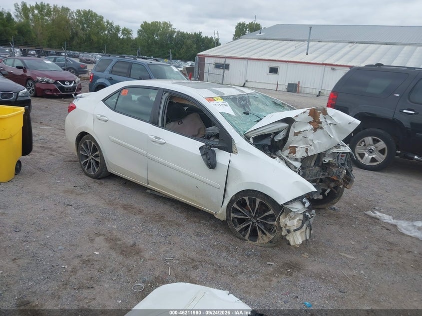 2017 TOYOTA COROLLA SE | 5YFBURHEXHP666625 | UPCARS