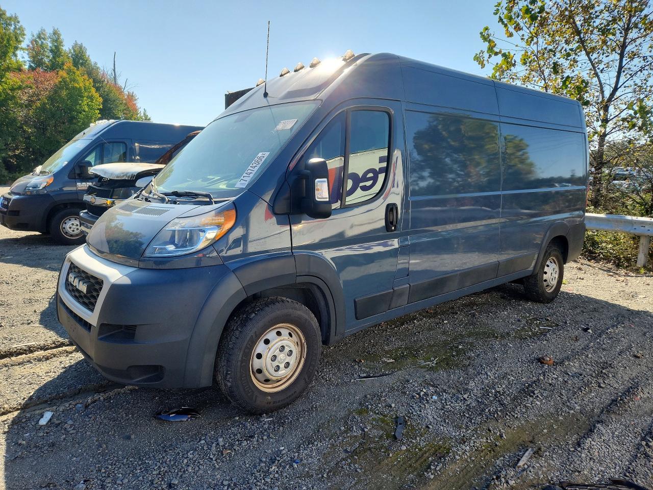 2019 RAM PROMASTER DELIVERY VAN | 3C6TRVDG3KE514675 | UPCARS