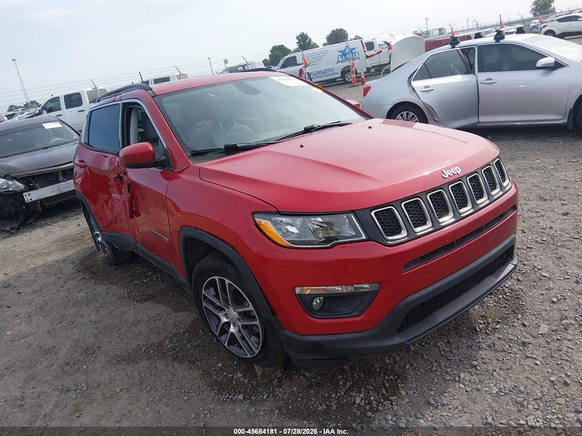 2019 JEEP COMPAS SUN AND WHEEL FWD | 3C4NJCBBXKT615132 | UPCARS