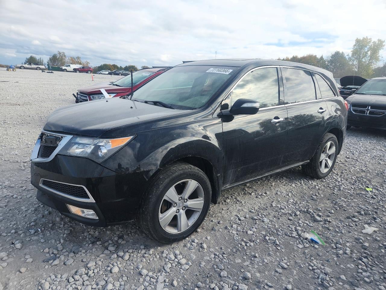 2011 ACURA MDX TECHNOLOGY | 2HNYD2H6XBH000964 | UPCARS