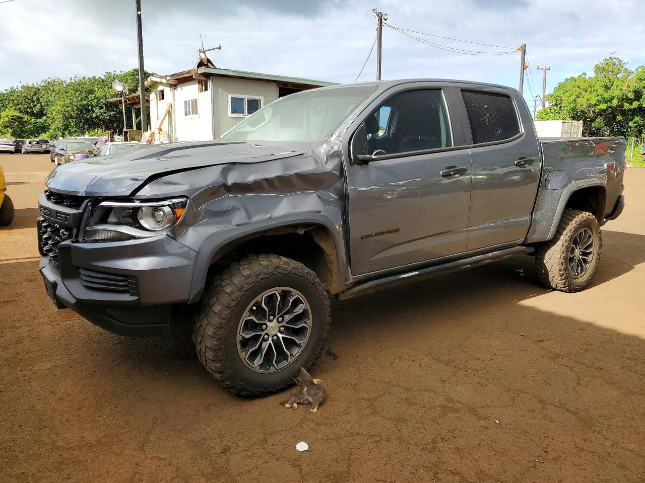 2021 CHEVROLET COLORADO ZR2 | 1GCGTEEN1M1284911 | UPCARS