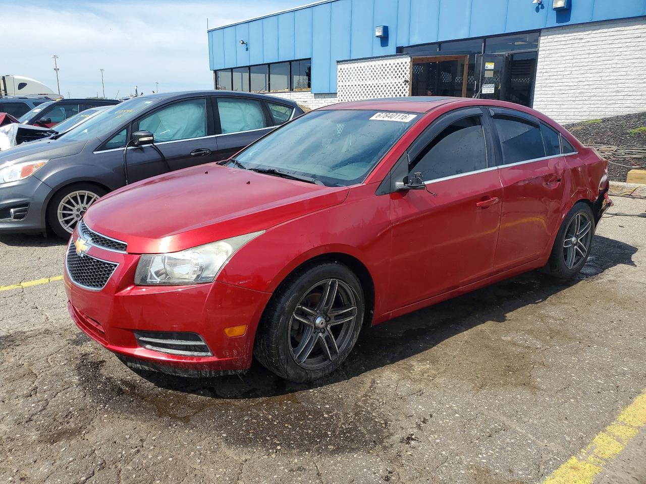 2012 CHEVROLET CRUZE LT | 1G1PF5SC4C7233448 | UPCARS