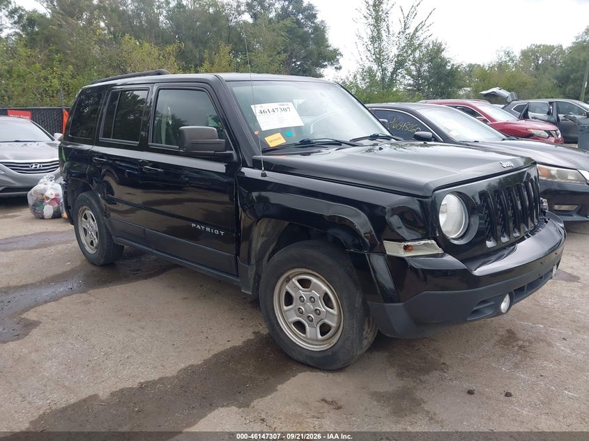 2017 JEEP PATRIOT SPORT FWD | 1C4NJPBA9HD150307 | UPCARS