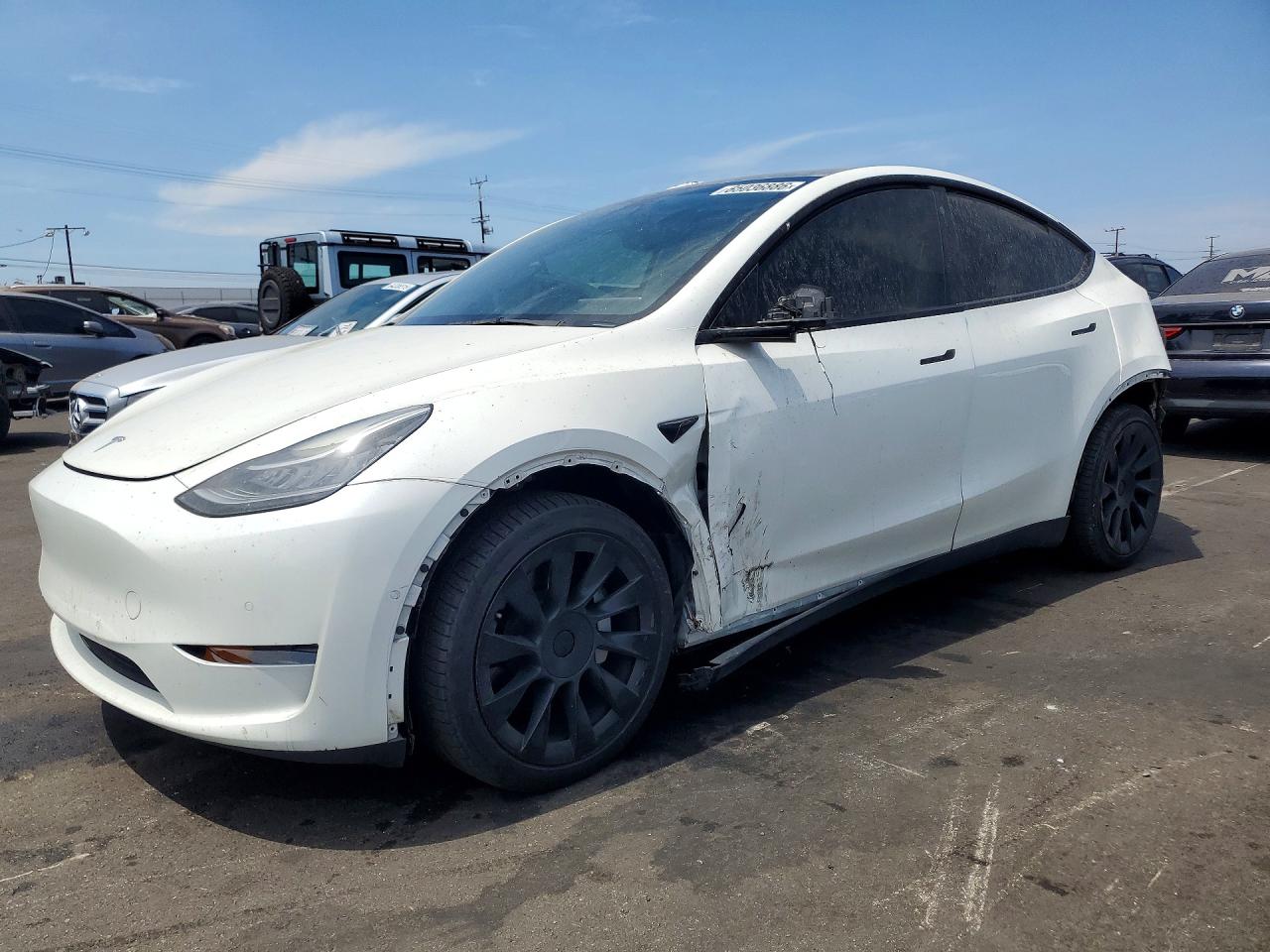 2021 TESLA MODEL Y | 5YJYGDEE8MF219225 | UPCARS