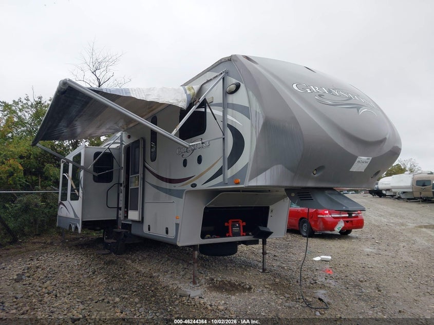 2011 HEARTLAND RV GREYSTONE 32RE 5TH WHL TRAVEL TRAILER | 5SFSG3221BE227706 | UPCARS