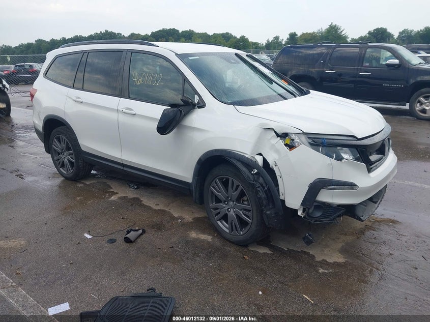 2022 HONDA PILOT AWD SPORT | 5FNYF6H31NB037070 | UPCARS
