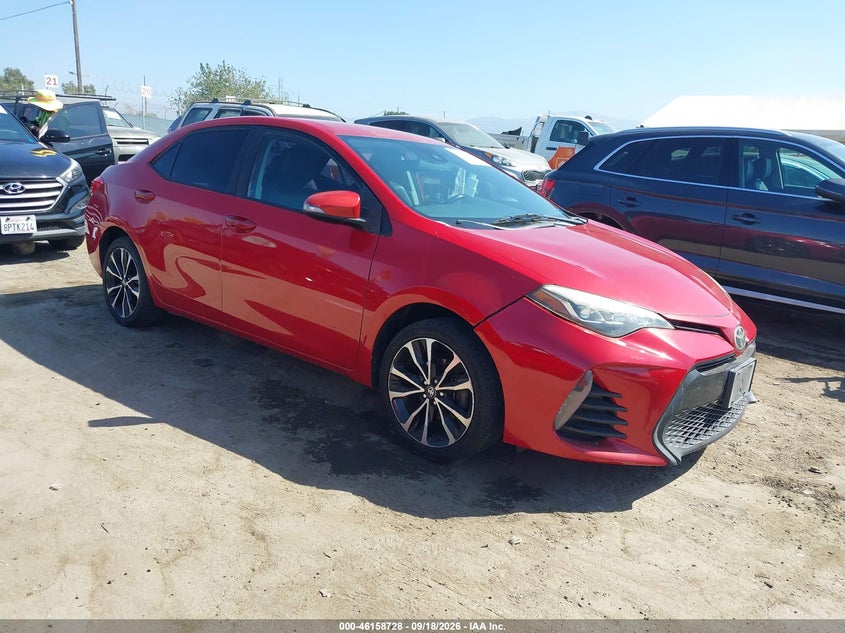 2017 TOYOTA COROLLA SE | 5YFBURHE1HP641869 | UPCARS