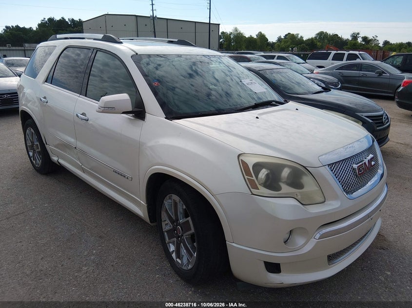 2012 GMC ACADIA DENALI | 1GKKRTED4CJ364808 | UPCARS