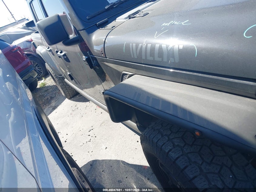 2022 JEEP GLADIATOR WILLYS 4X4 | 1C6HJTAG9NL144091 | UPCARS