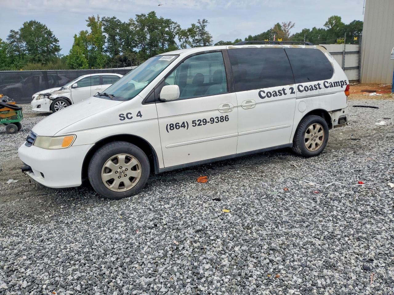 2002 HONDA ODYSSEY EX | 5FNRL18602B003255 | UPCARS