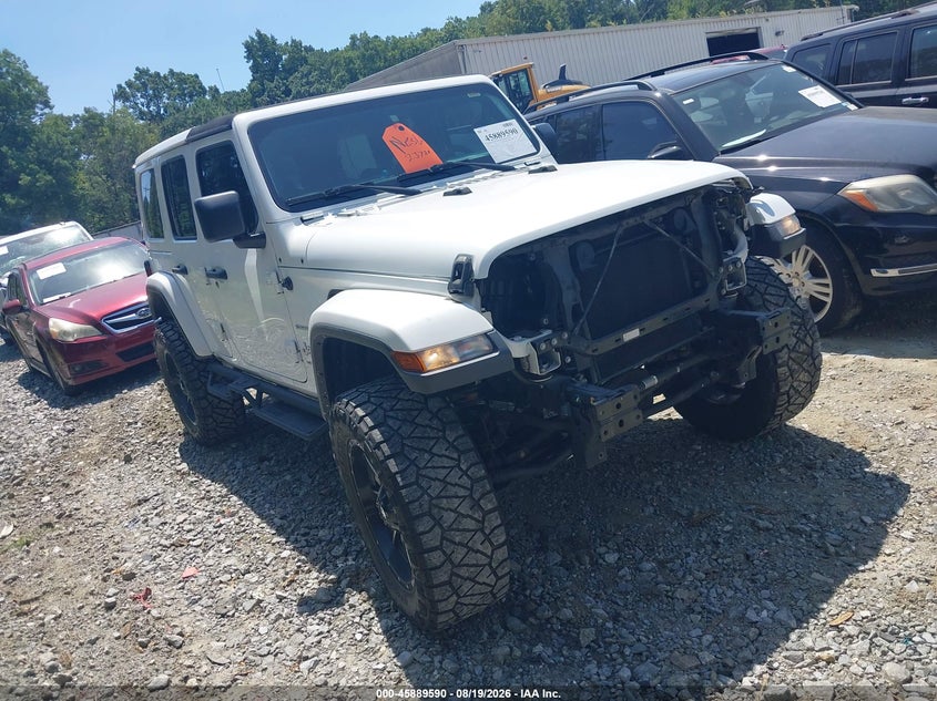 2018 JEEP WRANGLER UNLIMITED SAHARA 4X4 | 1C4HJXEG3JW140654 | UPCARS