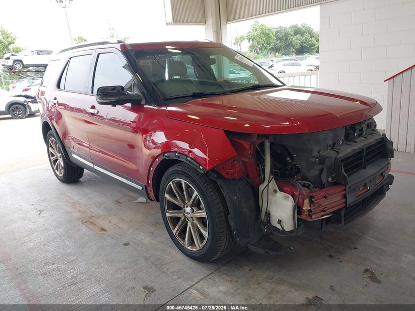 2016 FORD EXPLORER LIMITED | 1FM5K7F80GGD12788 | UPCARS