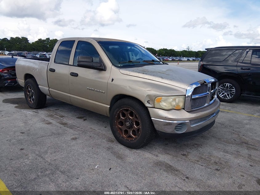 2003 DODGE RAM 2500 SLT/LARAMIE/ST | 3D7KA28623G729875 | UPCARS