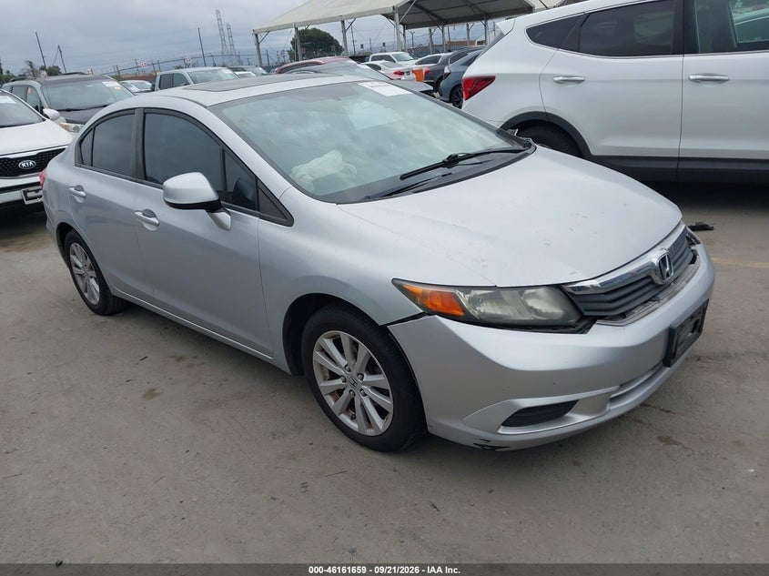 2012 HONDA CIVIC EX-L | 2HGFB2F90CH566621 | UPCARS