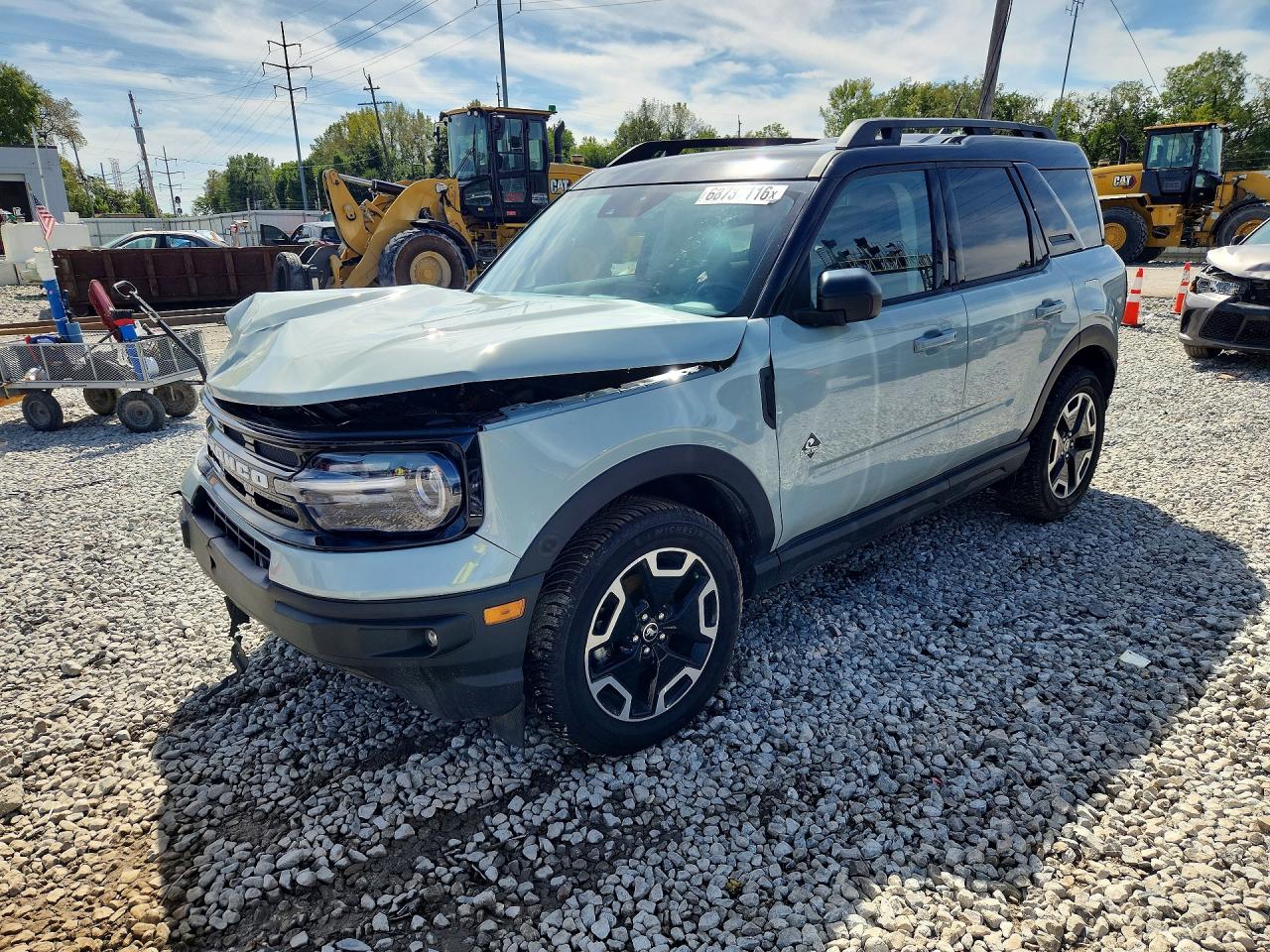 2022 FORD BRONC OUTER BANKS | 3FMCR9C60NRD72612 | UPCARS
