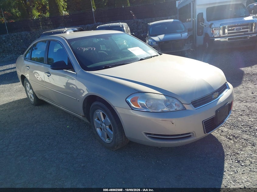 2008 CHEVROLET IMPALA LT | 2G1WT58N389142643 | UPCARS