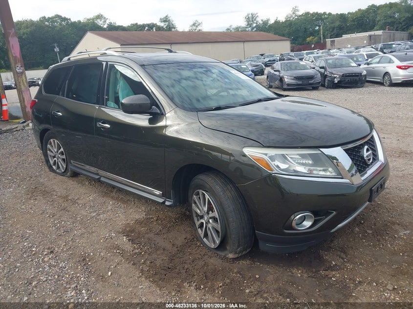 2015 NISSAN PATHFINDER SL | 5N1AR2MM1FC692520 | UPCARS