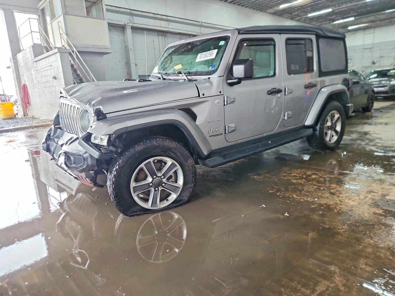 2021 JEEP WRANGLER SAHARA | 1C4HJXEG8MW659574 | UPCARS