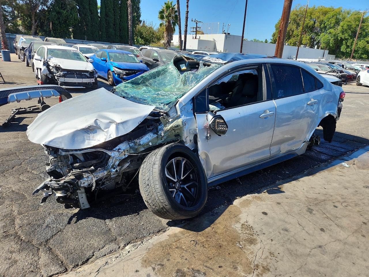 2022 TOYOTA COROLLA SE | 5YFS4MCE7NP103120 | UPCARS