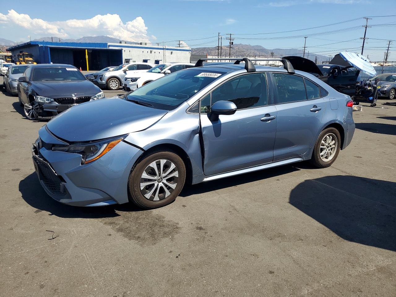 2022 TOYOTA COROLLA LE | JTDEAMDE7NJ054302 | UPCARS