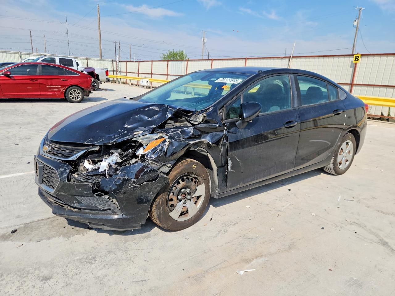 2018 CHEVROLET CRUZE LS | 1G1BC5SM3J7100124 | UPCARS