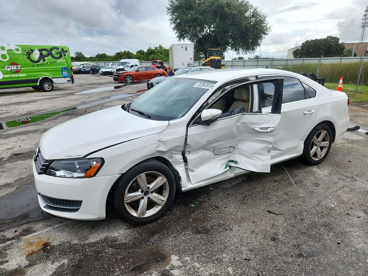 2012 VOLKSWAGEN PASSAT SE | 1VWBP7A31CC007934 | UPCARS