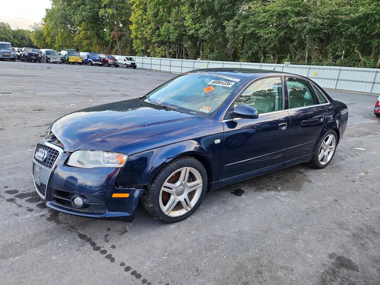 2008 AUDI A4 2.0T QUATTRO | WAUDF78E18A019541 | UPCARS