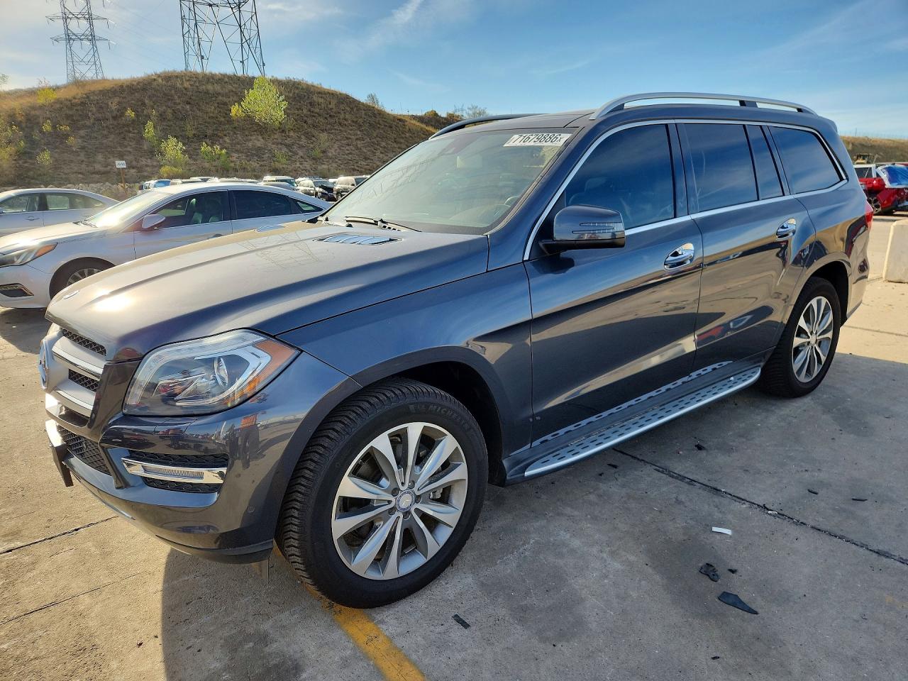 2015 MERCEDES-BENZ GL-CLASS 450 4MATIC | 4JGDF6EE3FA458105 | UPCARS