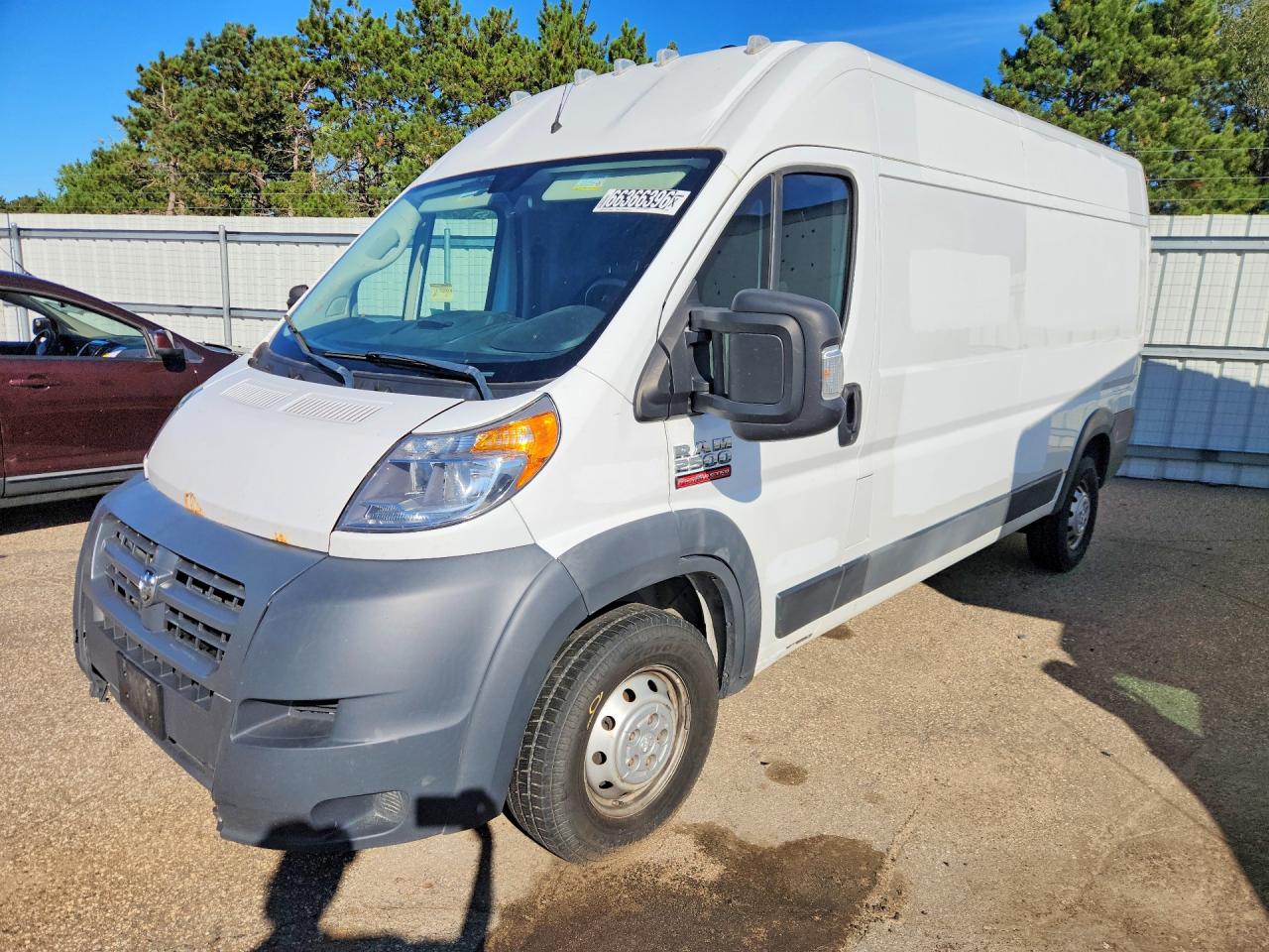 2017 RAM PROMASTER 2500 HIGH | 3C6TRVDG5HE550229 | UPCARS